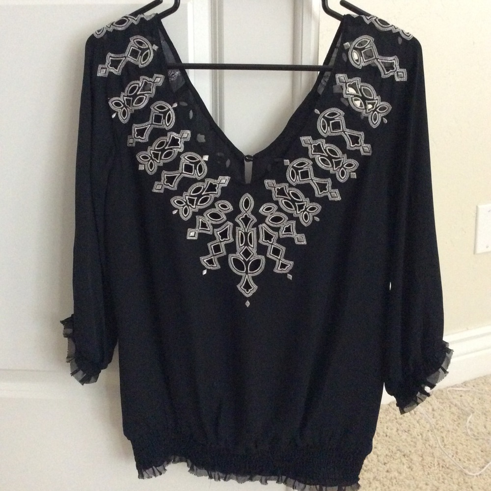 Black blouse